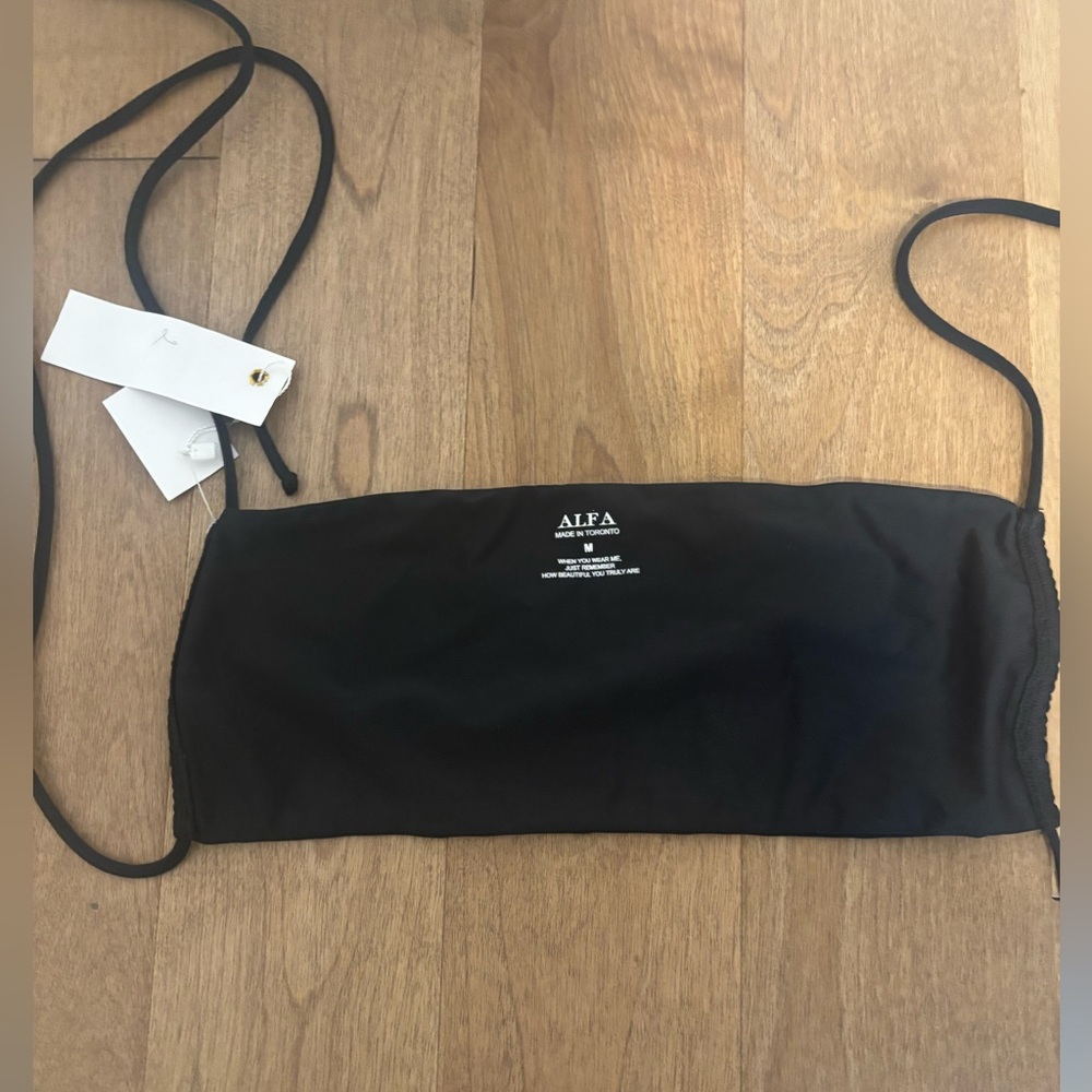 ALFA Black Tube Top